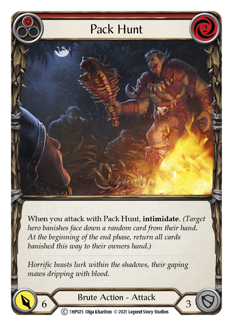 Pack Hunt (Red) [1HP025] | Pegasus Games WI