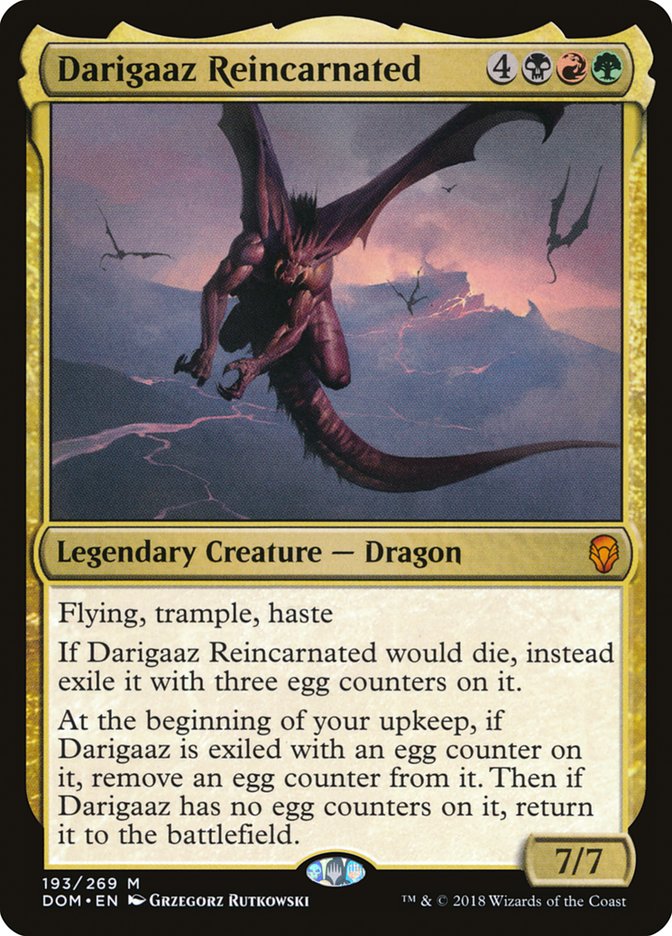 Darigaaz Reincarnated [Dominaria] | Pegasus Games WI