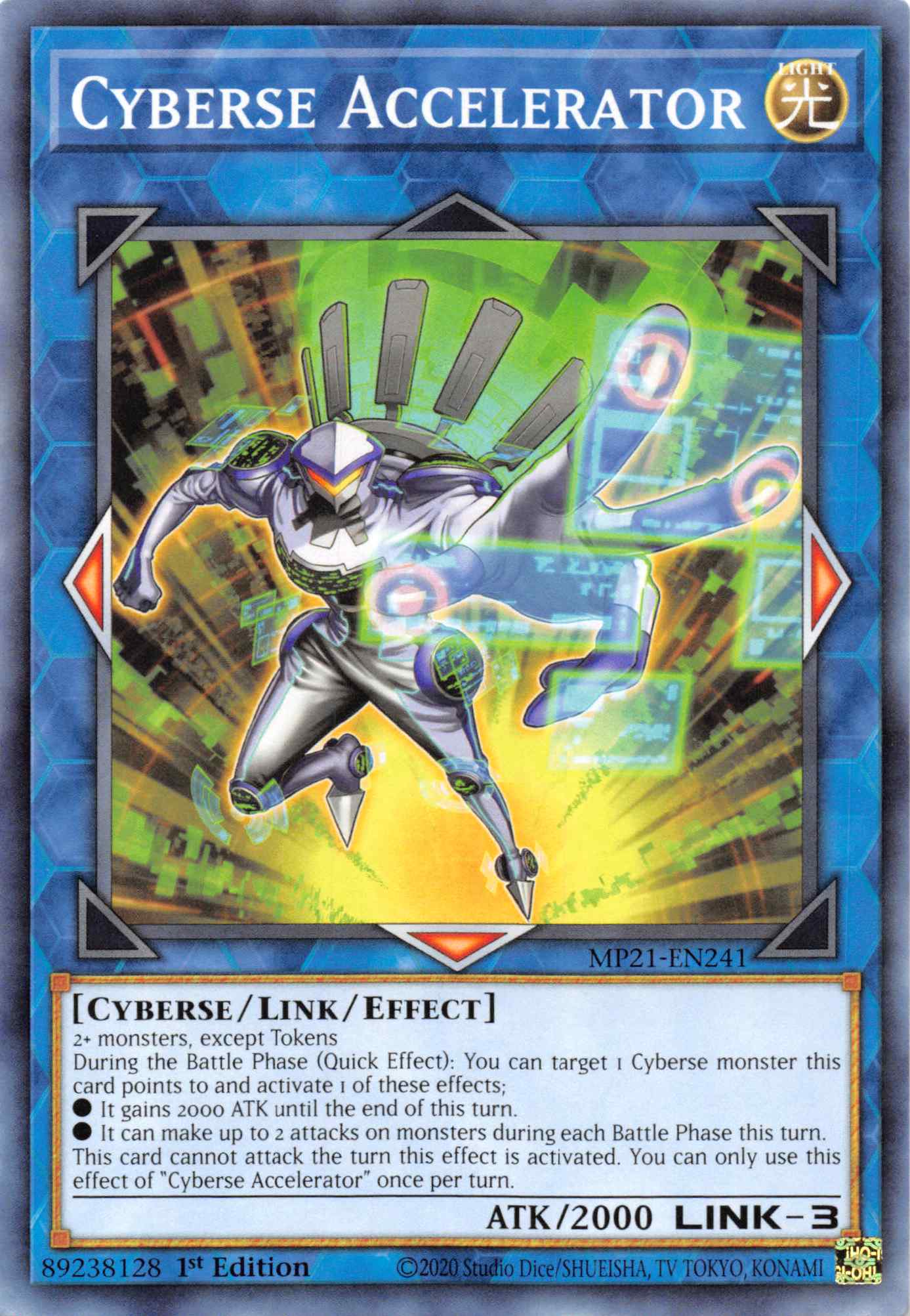 Cyberse Accelerator [MP21-EN241] Common | Pegasus Games WI