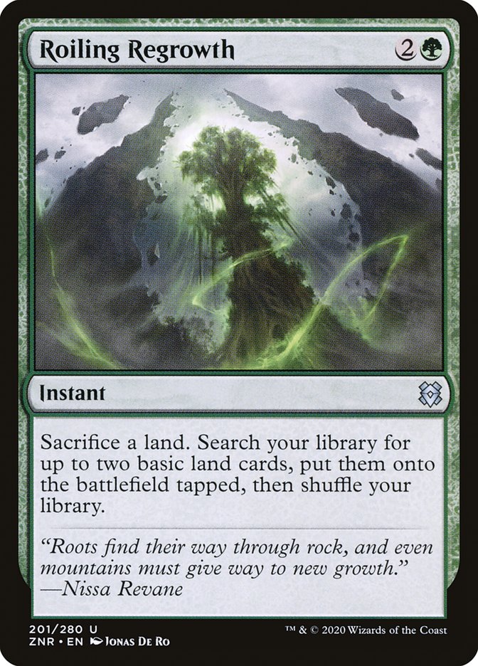 Roiling Regrowth [Zendikar Rising] | Pegasus Games WI