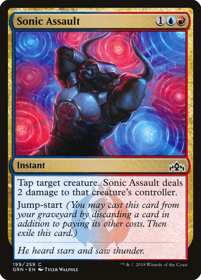 Sonic Assault [Guilds of Ravnica] | Pegasus Games WI