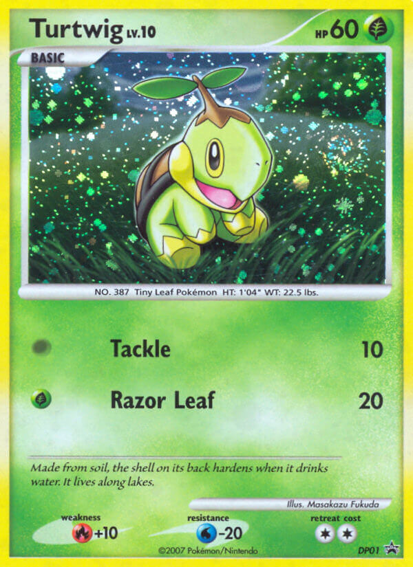 Turtwig (DP01) [Diamond & Pearl: Black Star Promos] | Pegasus Games WI