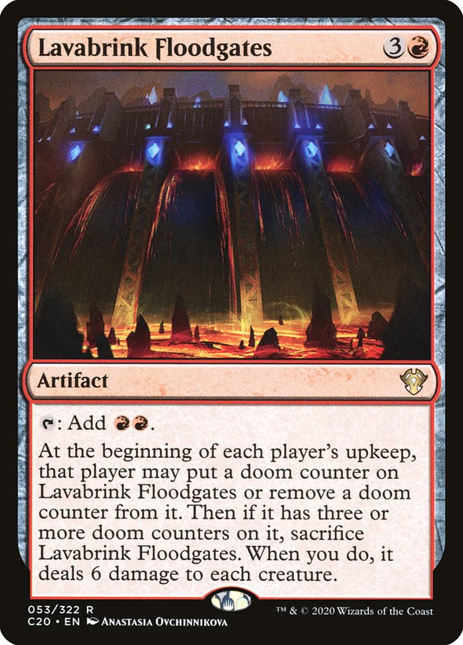 Lavabrink Floodgates [Commander 2020] | Pegasus Games WI