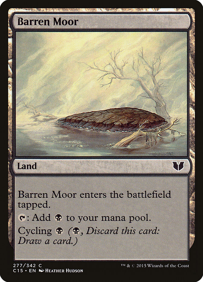 Barren Moor [Commander 2015] | Pegasus Games WI