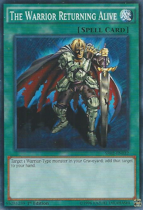 The Warrior Returning Alive [SR02-EN032] Common | Pegasus Games WI