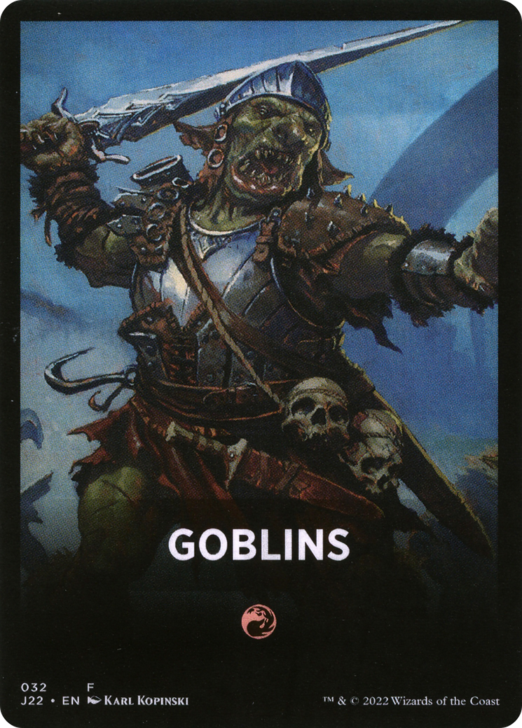 Goblins Theme Card [Jumpstart 2022 Front Cards] | Pegasus Games WI