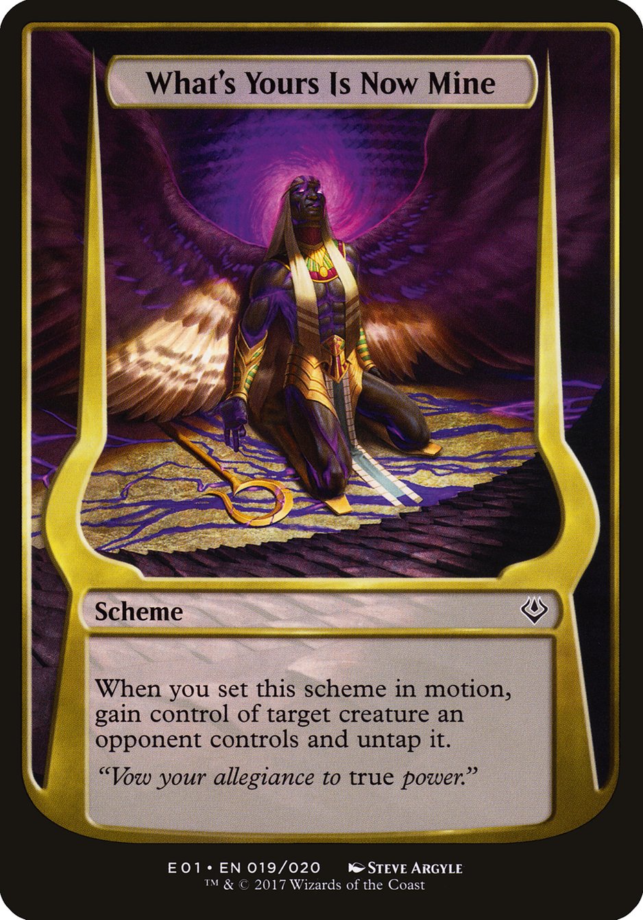What's Yours Is Now Mine (Schemes) [Archenemy: Nicol Bolas Schemes] | Pegasus Games WI