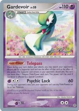 Gardevoir LV.55 (7/132) (Psychic Lock - Jason Klaczynski) [World Championships 2008] | Pegasus Games WI