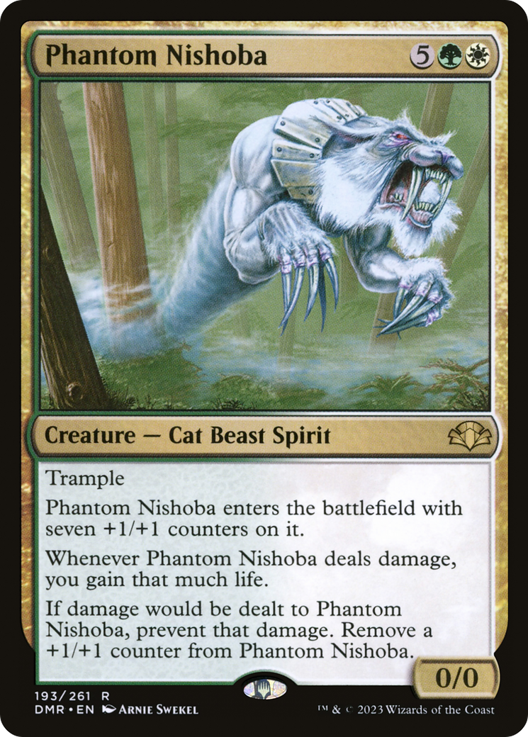 Phantom Nishoba [Dominaria Remastered] | Pegasus Games WI