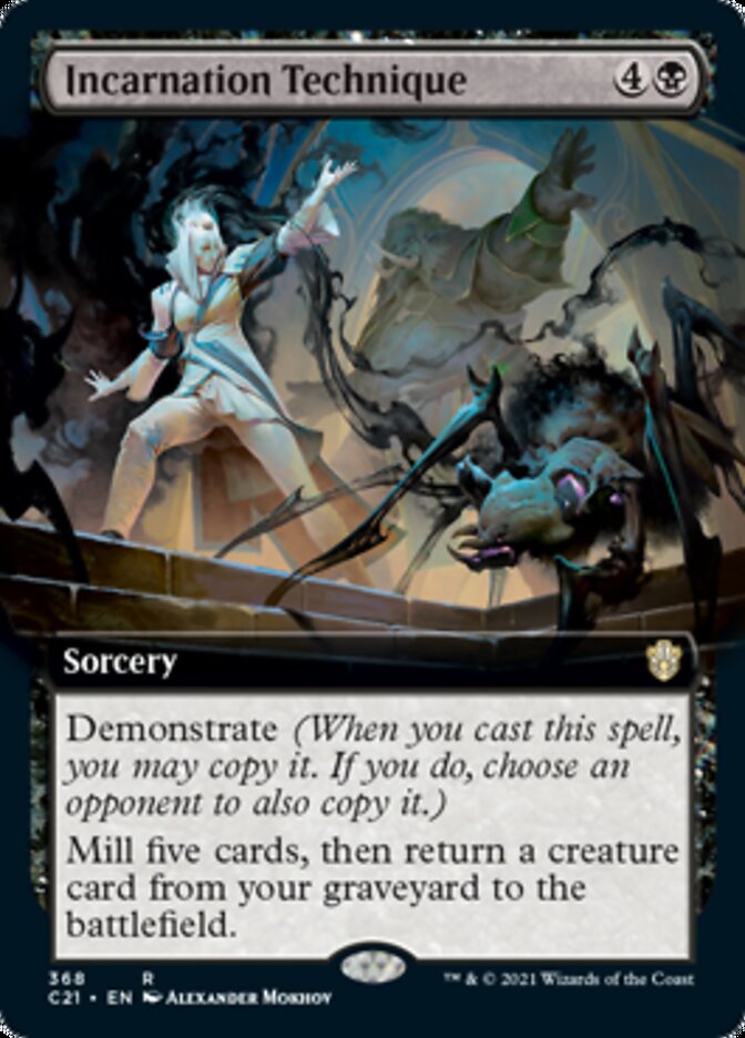 Incarnation Technique (Extended Art) [Commander 2021] | Pegasus Games WI