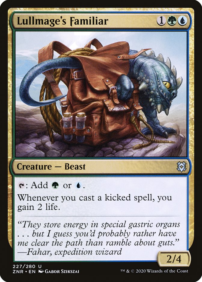 Lullmage's Familiar [Zendikar Rising] | Pegasus Games WI