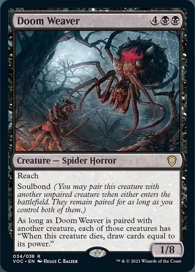 Doom Weaver [Innistrad: Crimson Vow Commander] | Pegasus Games WI