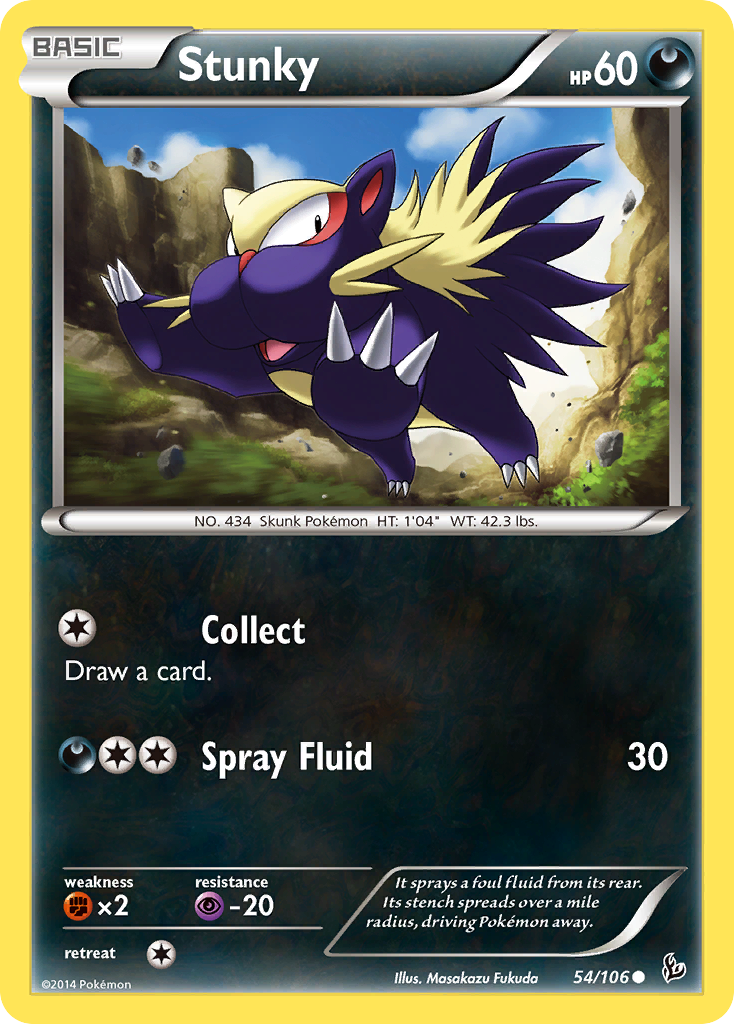 Stunky (54/106) [XY: Flashfire] | Pegasus Games WI