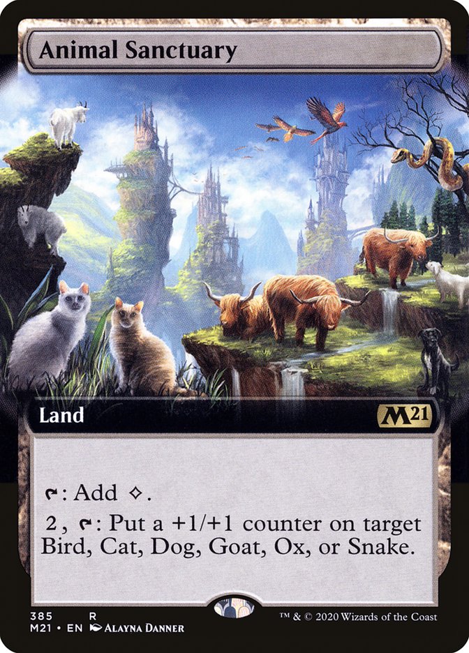 Animal Sanctuary (Extended Art) [Core Set 2021] | Pegasus Games WI