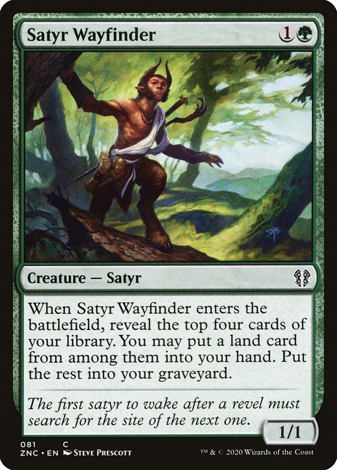 Satyr Wayfinder [Zendikar Rising Commander] | Pegasus Games WI