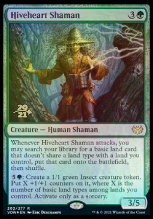 Hiveheart Shaman [Innistrad: Crimson Vow Prerelease Promos] | Pegasus Games WI