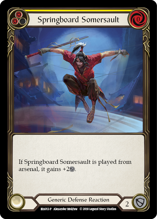 Springboard Somersault [IRA012-P] 1st Edition Normal | Pegasus Games WI