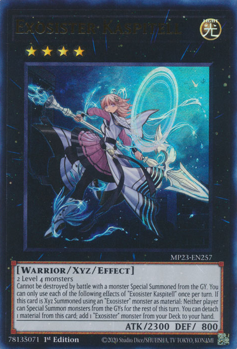 Exosister Kaspitell [MP23-EN257] Ultra Rare | Pegasus Games WI