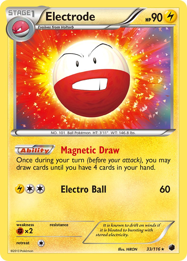 Electrode (33/116) (Theme Deck Exclusive) [Black & White: Plasma Freeze] | Pegasus Games WI