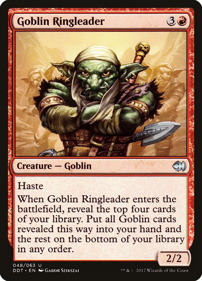 Goblin Ringleader [Duel Decks: Merfolk vs. Goblins] | Pegasus Games WI