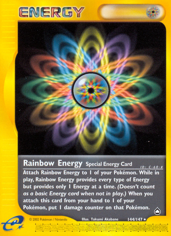 Rainbow Energy (144/147) [Aquapolis] | Pegasus Games WI