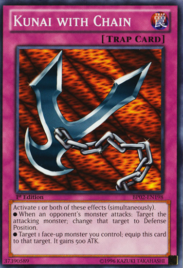 Kunai with Chain [BP02-EN198] Common | Pegasus Games WI