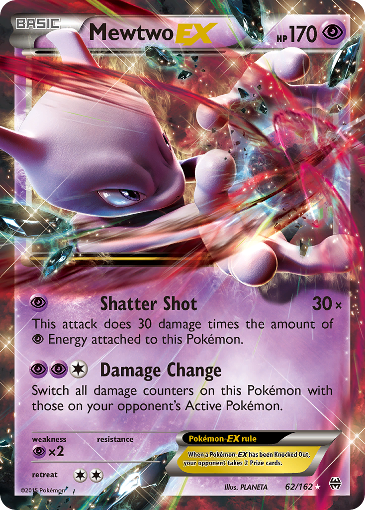 Mewtwo EX (62/162) [XY: BREAKthrough] | Pegasus Games WI