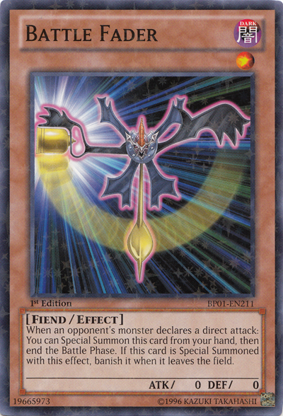 Battle Fader [BP01-EN211] Starfoil Rare | Pegasus Games WI