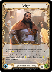 Ser Boltyn, Breaker of Dawn // Boltyn [U-MON029 // U-MON030] Unlimited Normal | Pegasus Games WI