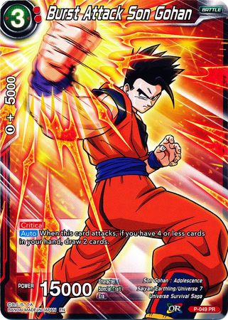 Burst Attack Son Gohan (Alternate Art) [P-049] | Pegasus Games WI