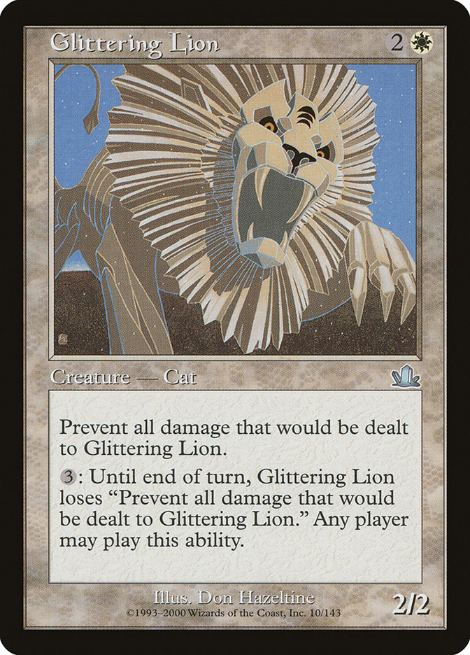 Glittering Lion [Prophecy] | Pegasus Games WI