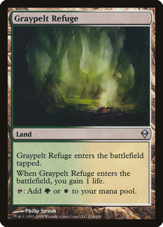 Graypelt Refuge [Zendikar] | Pegasus Games WI