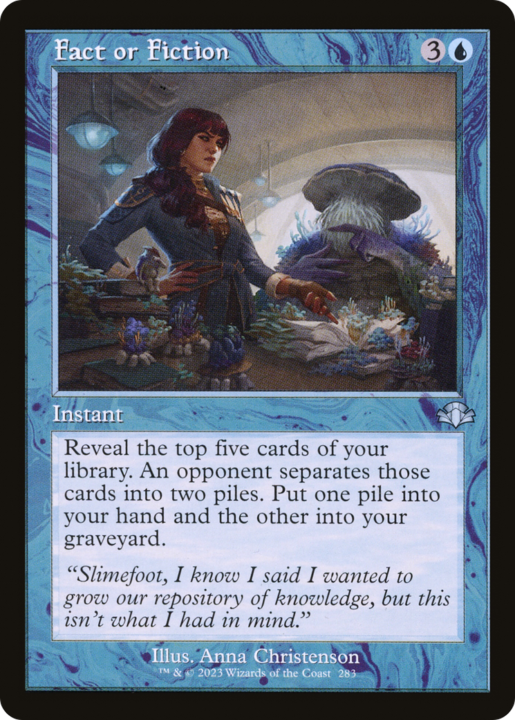 Fact or Fiction (Retro) [Dominaria Remastered] | Pegasus Games WI