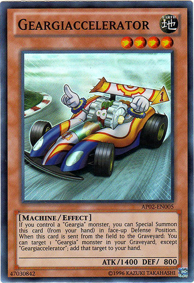 Geargiaccelerator [AP02-EN005] Super Rare | Pegasus Games WI