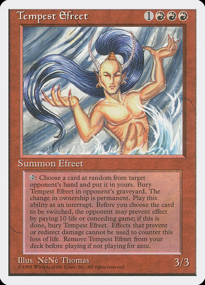 Tempest Efreet [Fourth Edition] | Pegasus Games WI