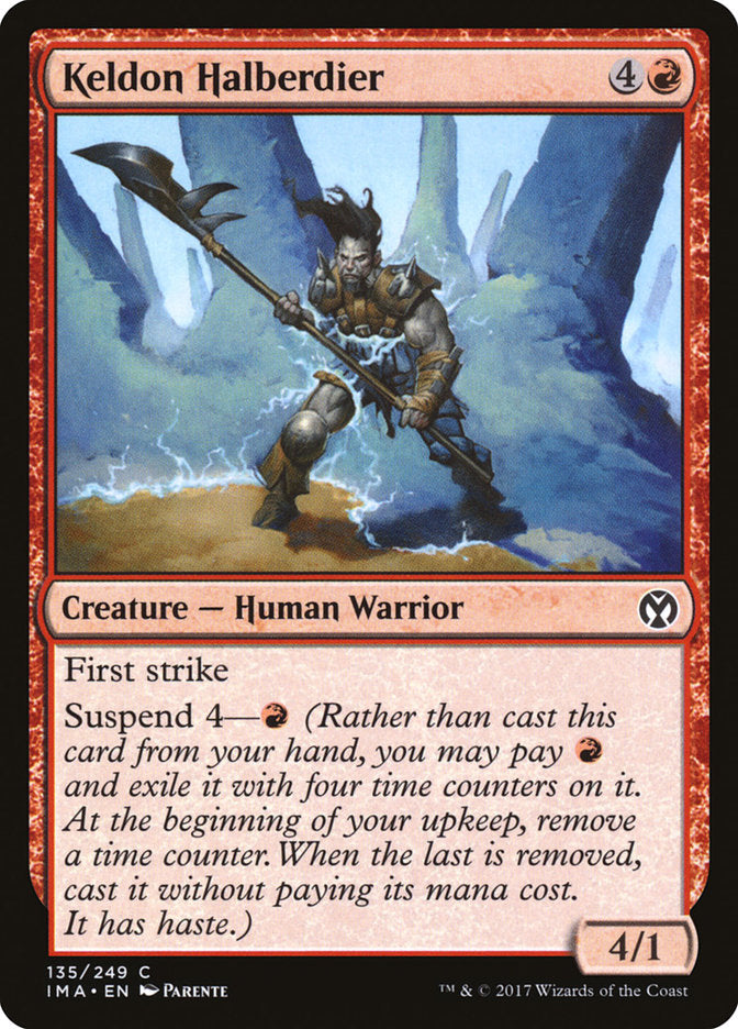 Keldon Halberdier [Iconic Masters] | Pegasus Games WI