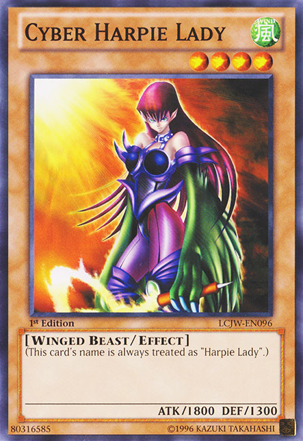 Cyber Harpie Lady [LCJW-EN096] Common | Pegasus Games WI