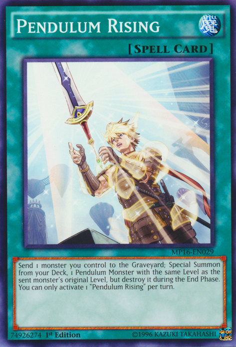 Pendulum Rising [MP16-EN029] Common | Pegasus Games WI