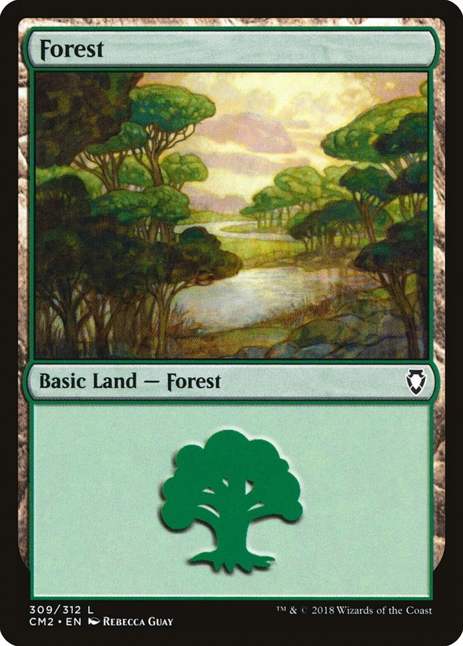 Forest (309) [Commander Anthology Volume II] | Pegasus Games WI