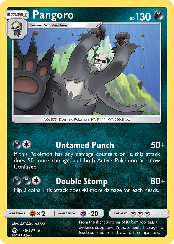 Pangoro (78/131) [Sun & Moon: Forbidden Light] | Pegasus Games WI