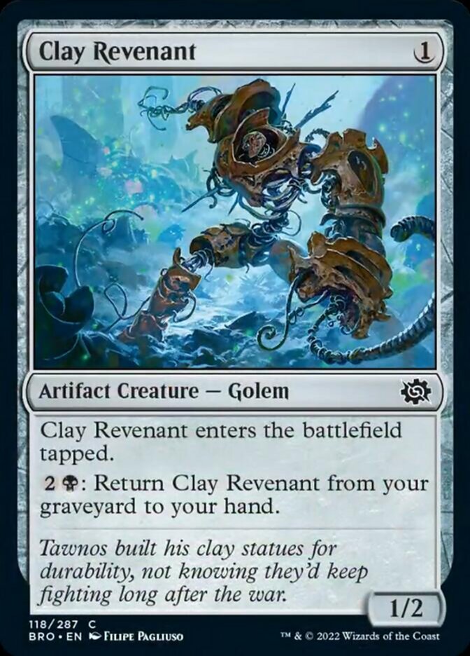 Clay Revenant [The Brothers' War] | Pegasus Games WI