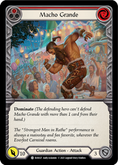 Macho Grande (Red) [EVR027] (Everfest)  1st Edition Rainbow Foil | Pegasus Games WI