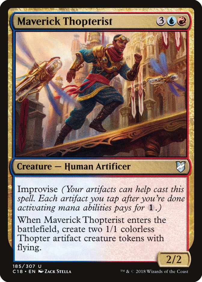 Maverick Thopterist [Commander 2018] | Pegasus Games WI