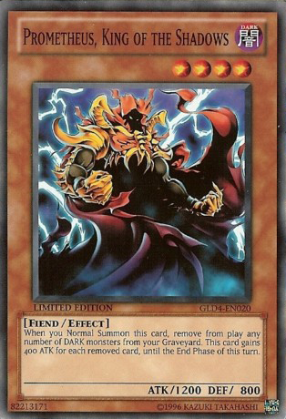 Prometheus, King of the Shadows [GLD4-EN020] Common | Pegasus Games WI