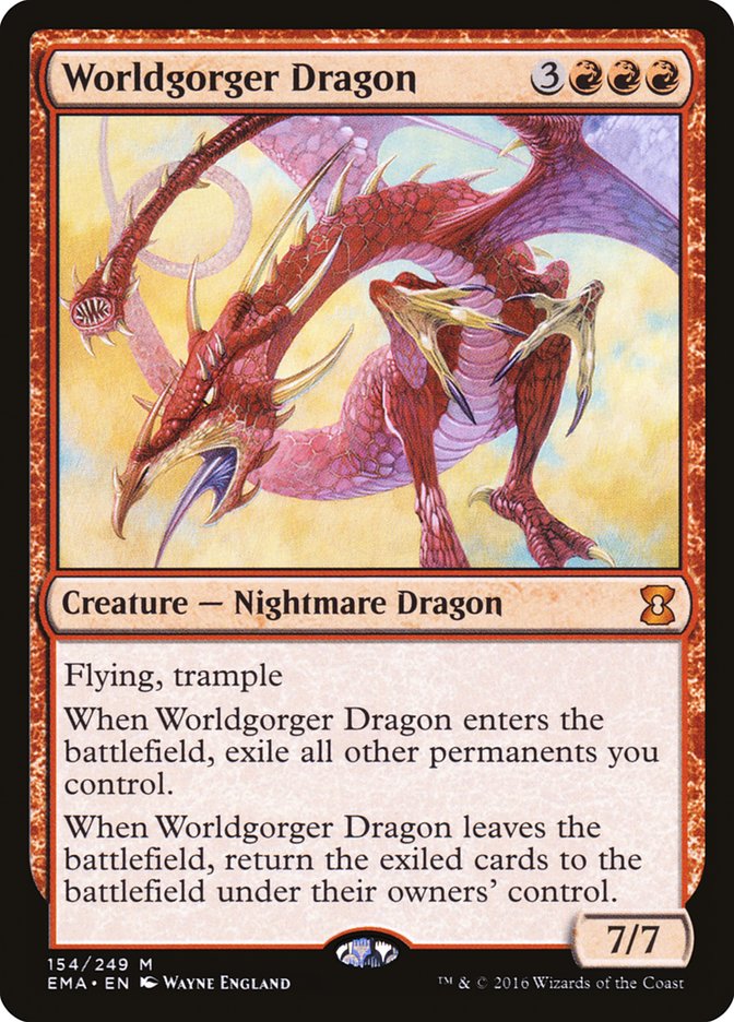 Worldgorger Dragon [Eternal Masters] | Pegasus Games WI