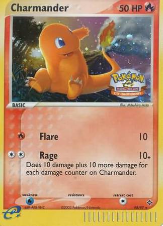 Charmander (98/97) (City Championship Promo) [EX: Dragon] | Pegasus Games WI