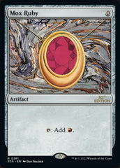 Mox Ruby [30th Anniversary Edition] | Pegasus Games WI