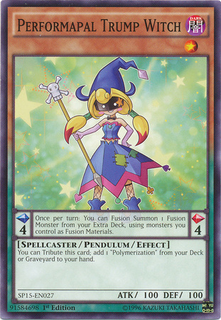 Performapal Trump Witch [SP15-EN027] Common | Pegasus Games WI