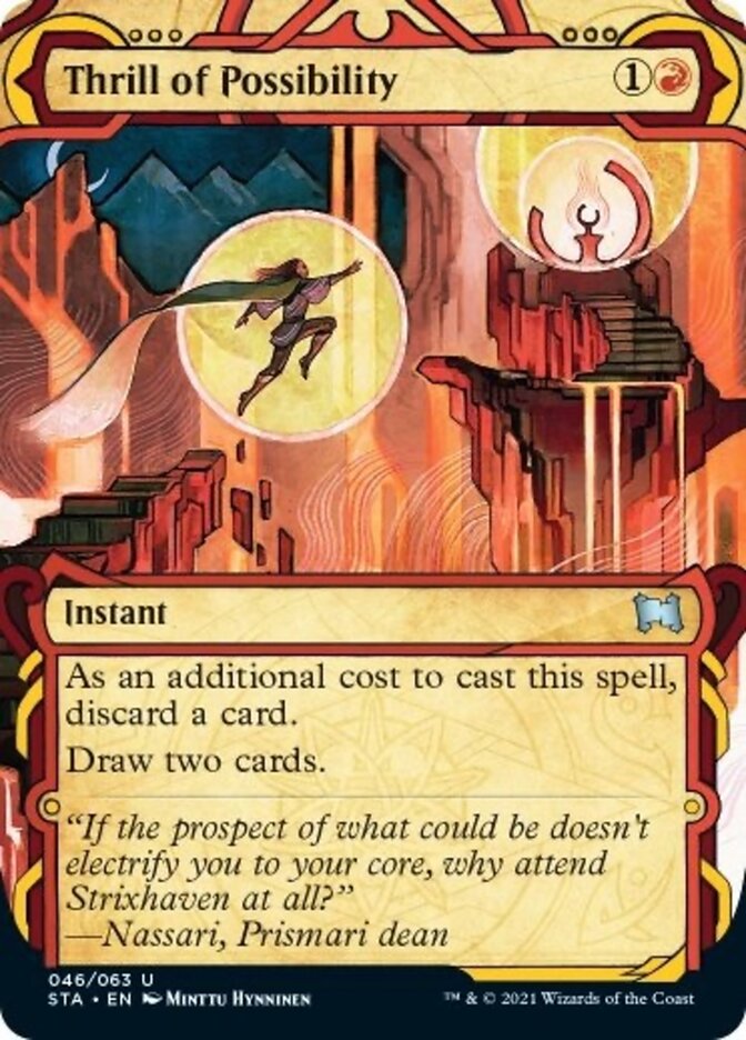 Thrill of Possibility [Strixhaven: School of Mages Mystical Archive] | Pegasus Games WI