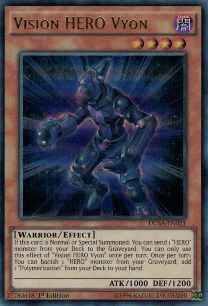 Vision HERO Vyon [DUSA-EN021] Ultra Rare | Pegasus Games WI